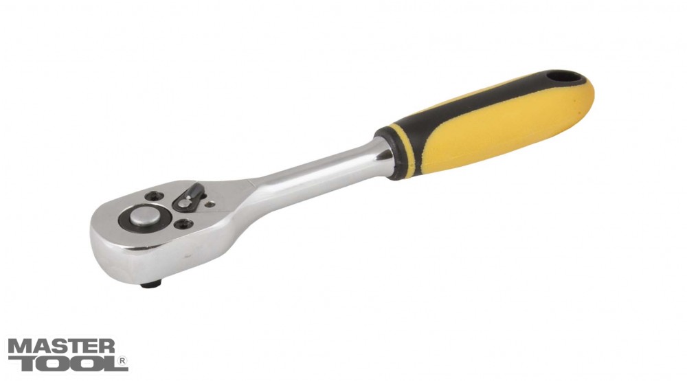 Ручной инструмент Трещотка MASTERTOOL 78-0103 прямая 1/2" 45Т зубов