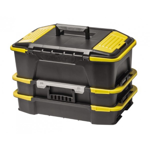 Система хранения Stanley Click & Connect 2 в 1 ящик + органайзер (STST1-71962)