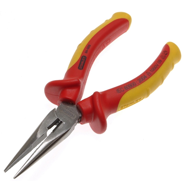 Длинногубцы электрика STANLEY 160 мм (0-84-006)