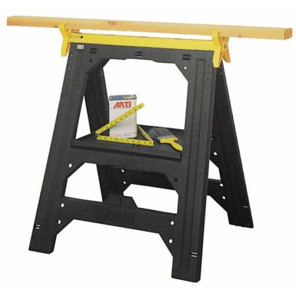 Кόзлы складные STANLEY "Folding Sawhorse + 2 V-grooves" (2-92-855)