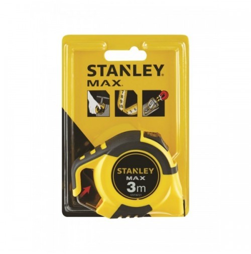 Рулетка STANLEY "MAX" 3м х 19мм (STHT0-36121)