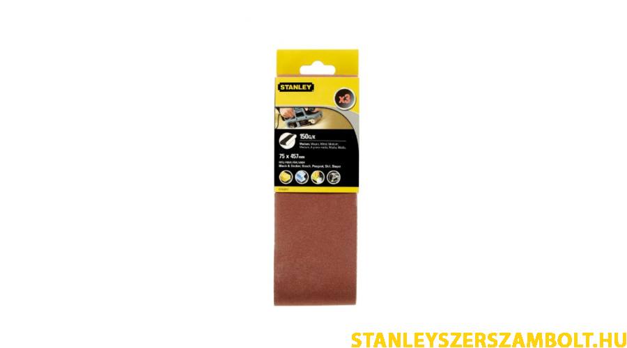 Шлифлента STANLEY 75х457мм 150G (STA33111)