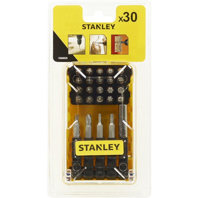 Биты в наборе STANLEY 30 ед (STA60525) 