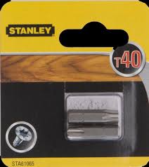Биты и адаптеры Бита STANLEY T40*25 мм, 2 шт (STA61065)