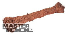 Ручной инструмент Шнур MASTER TOOL кордовый крученый Ø 3,0 мм 50 м (92-0477)