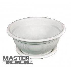Кашпо MASTER TOOL "РИМ" Ø 18 см белое (92-8029)