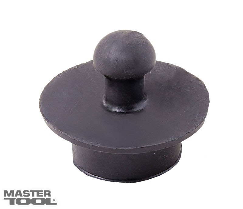 Пробка резиновая MASTER TOOL 40 мм для ванной (92-0963)