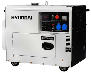 Дизельный генератор Hyundai DHY-6000SE