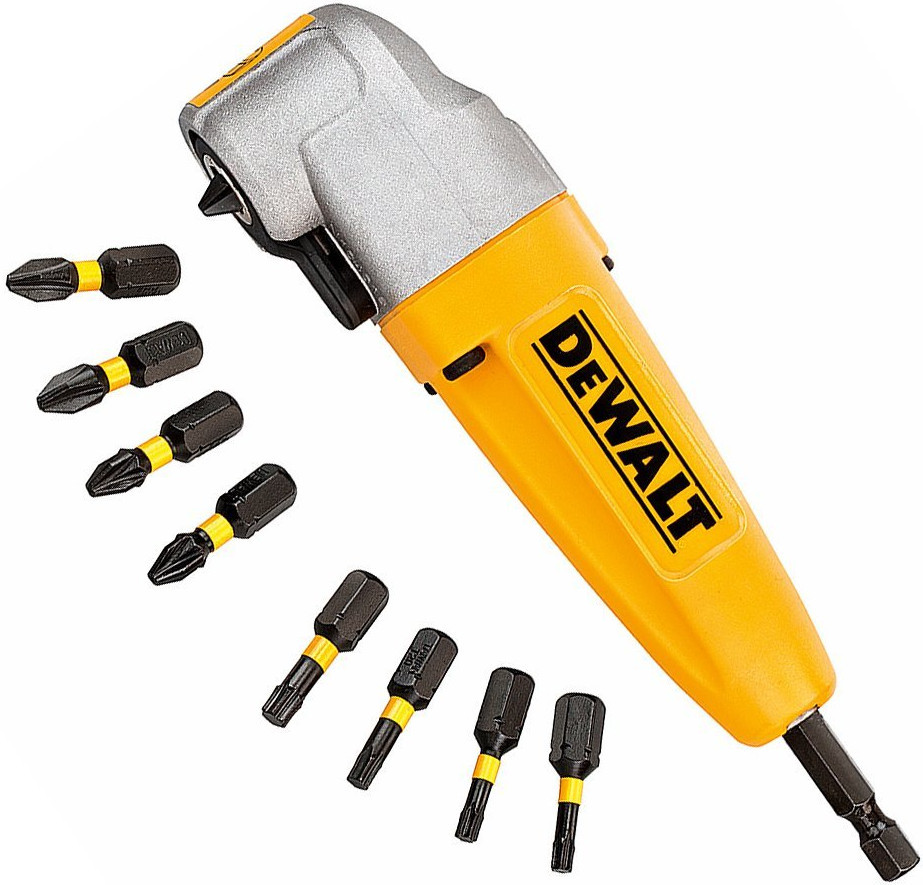 Биты и адаптеры Угловой импульсный адаптер с битами DeWalt "Extreme Impact" (DT71517T)