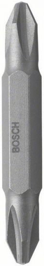Биты и адаптеры Бита двухсторонняя Bosch РН2-РН1*45 (2608521264)
