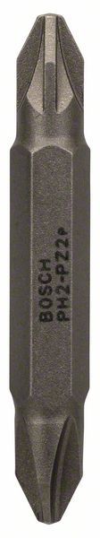 Биты и адаптеры Бита двухсторонняя Bosch Ph2-PZ2х45 (2608521268)