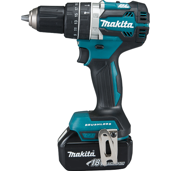 Электроинструмент Аккумуляторный ударный шуруповерт MAKITA (DHP484RTE)
