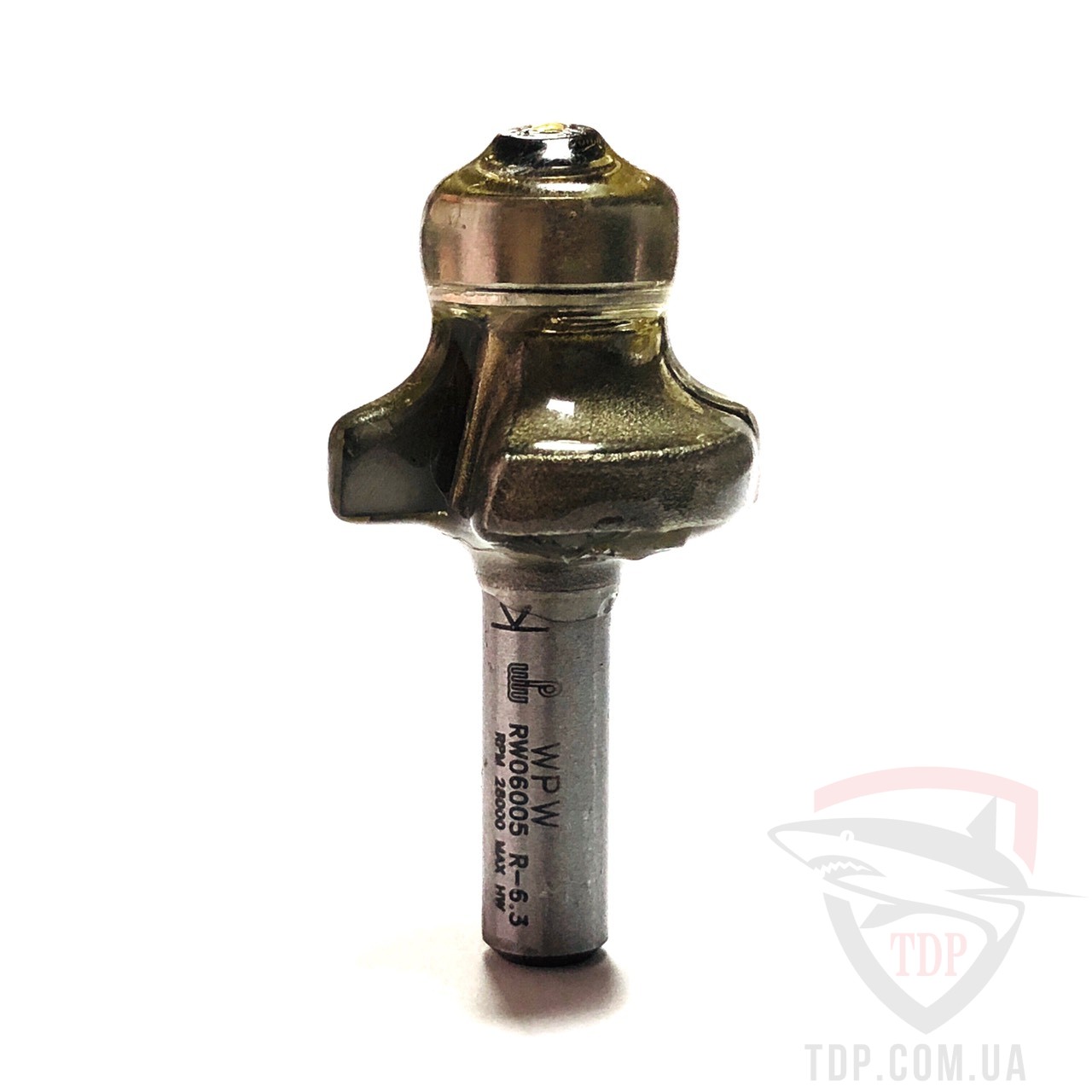 Оснастка Фреза кромочная калевочная WPW R6.3 d8 D25.4 h11 L50 (RW06005)