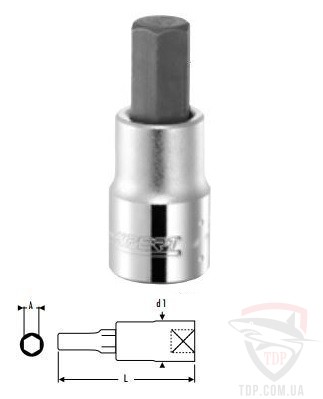 Биты и адаптеры Бита Stanley Expert 1/2" HEX 7 мм (E031904)