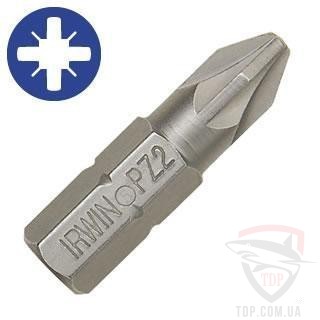 Биты и адаптеры Бита Irwin Phillips Insert PZ1 1/4"х25мм 2 шт (10504397)