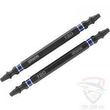 Биты и адаптеры Бита двухсторонняя IRWIN IMPACT 1/4"х100мм T20 2шт (1923386)