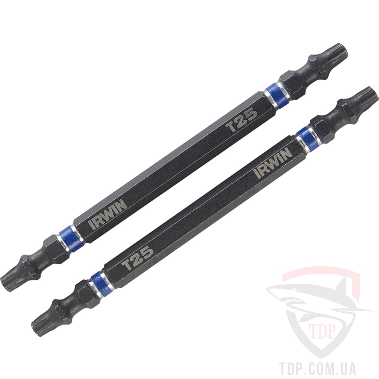 Биты и адаптеры Бита двухсторонняя IMPACT IRWIN 1/4"х100мм T25 2шт (1923388)