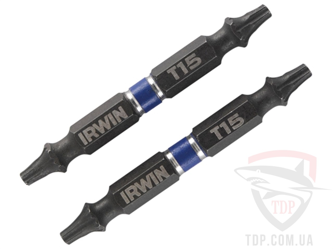 Биты и адаптеры Бита двухсторонняя IMPACT IRWIN 1/4"х60мм T15 2шт (1923383)
