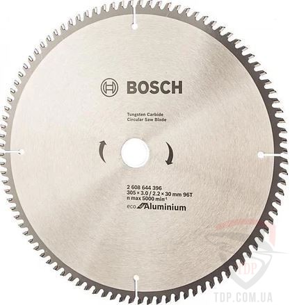 Оснастка Пильный диск BOSCH 305x30x96z ECO for Aluminium (2608644396)