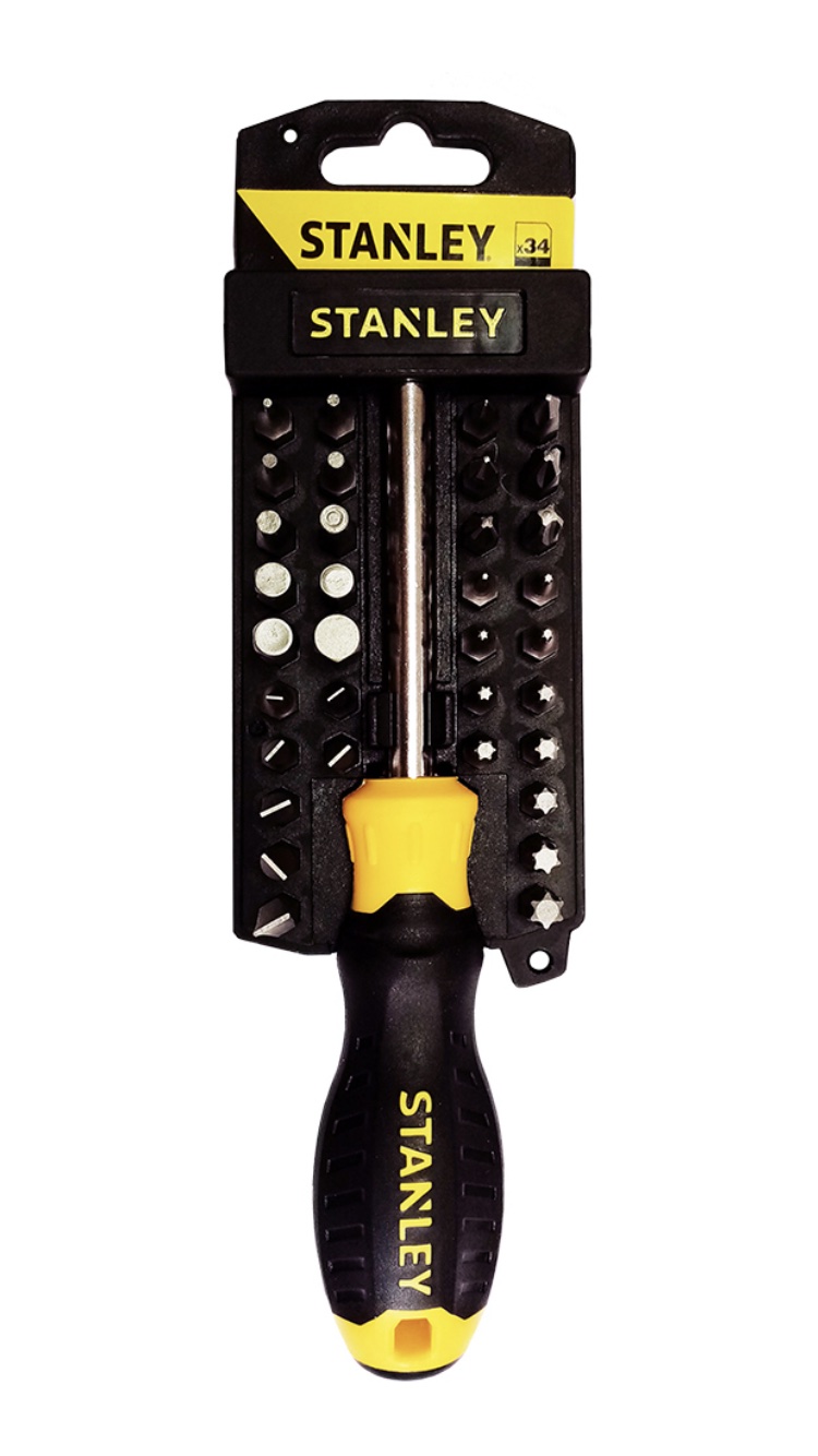 Ручной инструмент Отвертка + 32 насадки STANLEY (STHT0-70885)