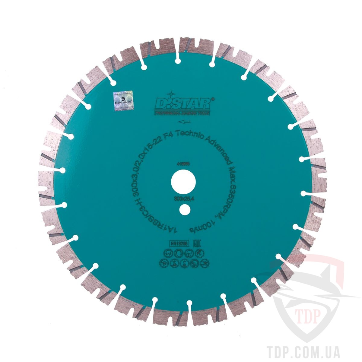 Алмазный инструмент Алмазный отрезной диск Distar Technic Advanced 300x3/2x15x25.4 (14320347022)
