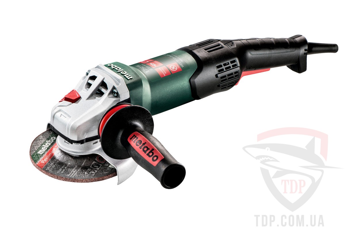Электроинструмент Угловая шлифовальная машина Metabo WEV 17-125 Quick RT (601089000)