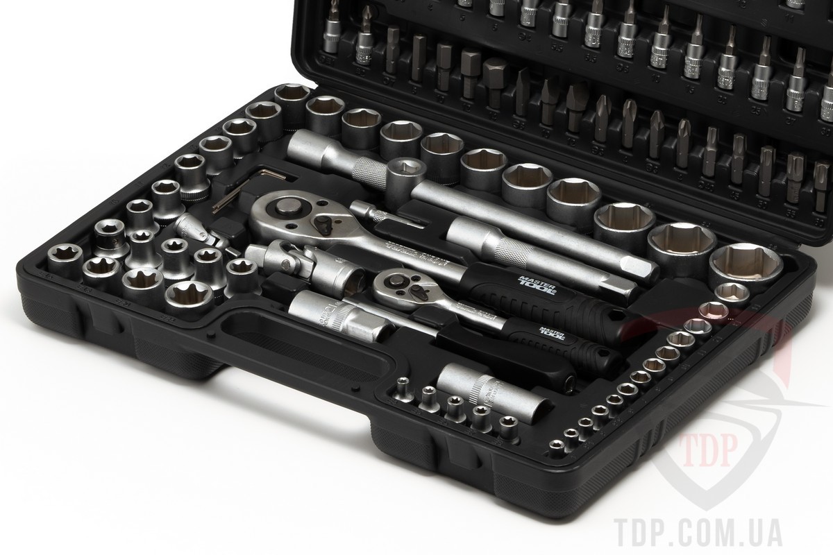 Набір інструментів з тріскачкою Master Tool 108шт (78-7108) - Фото №3