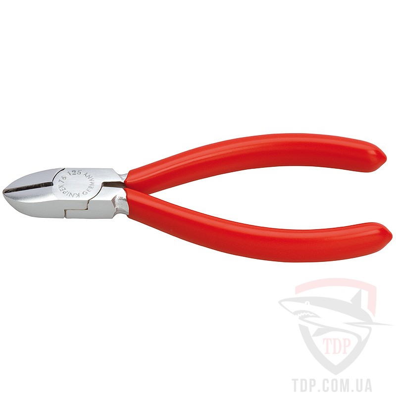 Ручной инструмент Кусачки боковые Knipex для электроники 125 мм (76 03 125)