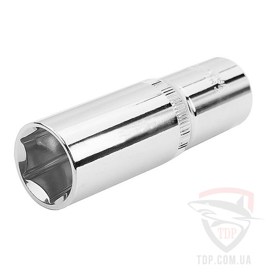 Головка торцевая TOLSEN Профи 1/2" 22 мм глубокая (T16572)