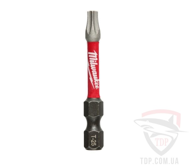 Биты и адаптеры Бита Milwaukee Shockwave TX25 50мм 10 шт (4932430882)