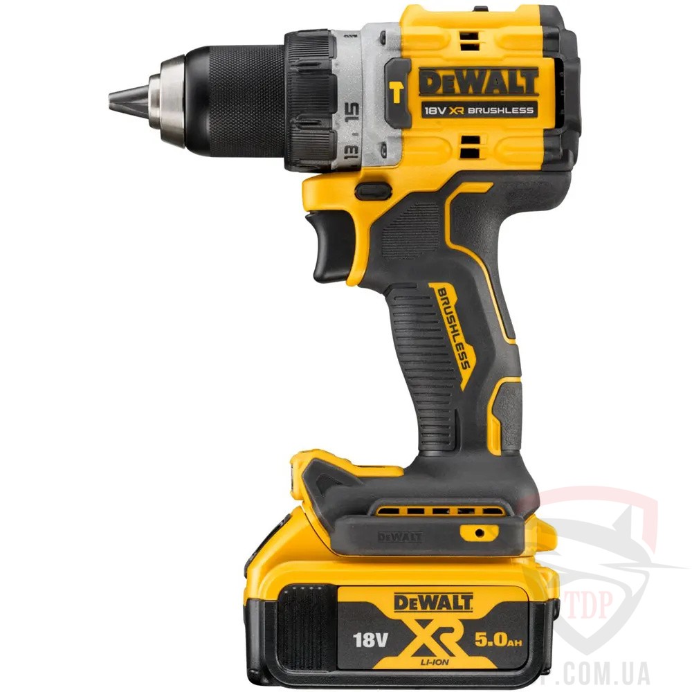 Дриль-шурупокрут DeWALT ударний XR Li-Ion 18В (DCD805P2T) - Фото №3