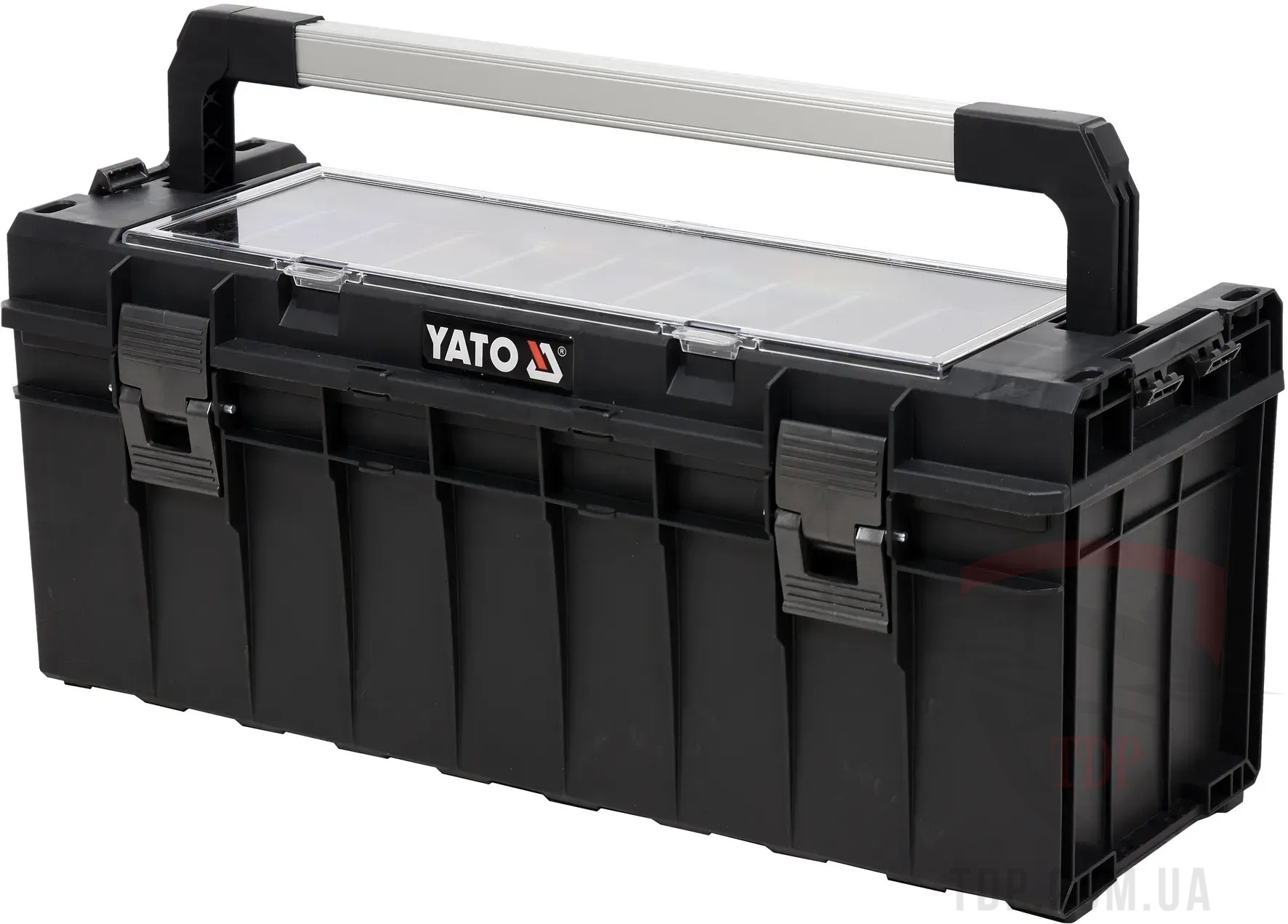 Ручной инструмент Ящик для інструментів YATO з органайзером 650x270x272 мм (YT-09184)