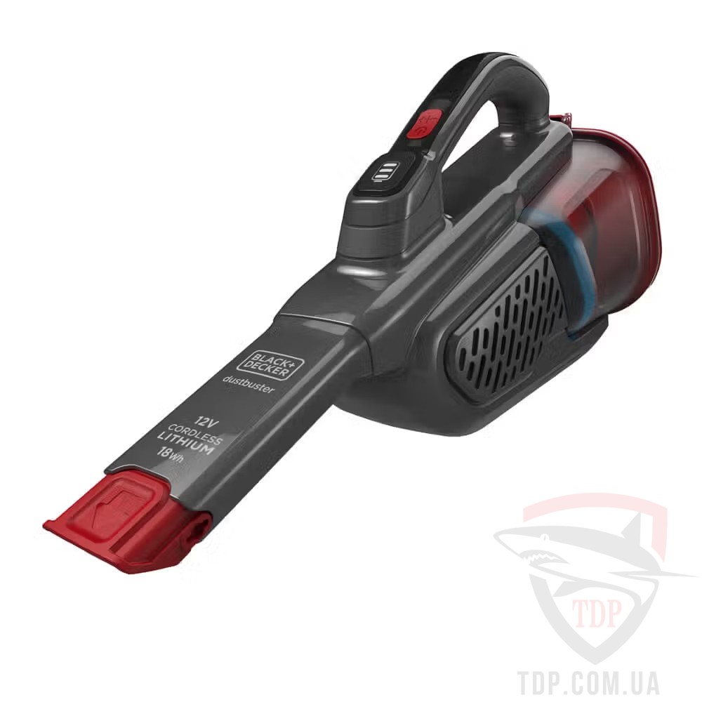 Уборочная техника Пилосос акумуляторний BLACK+DECKER 12 В Li-lon 1.5 Аг (BHHV315B)