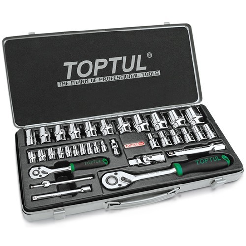 Набор инструмента  1/4"&1/2"  34ед.  TOPTUL GCAD3401