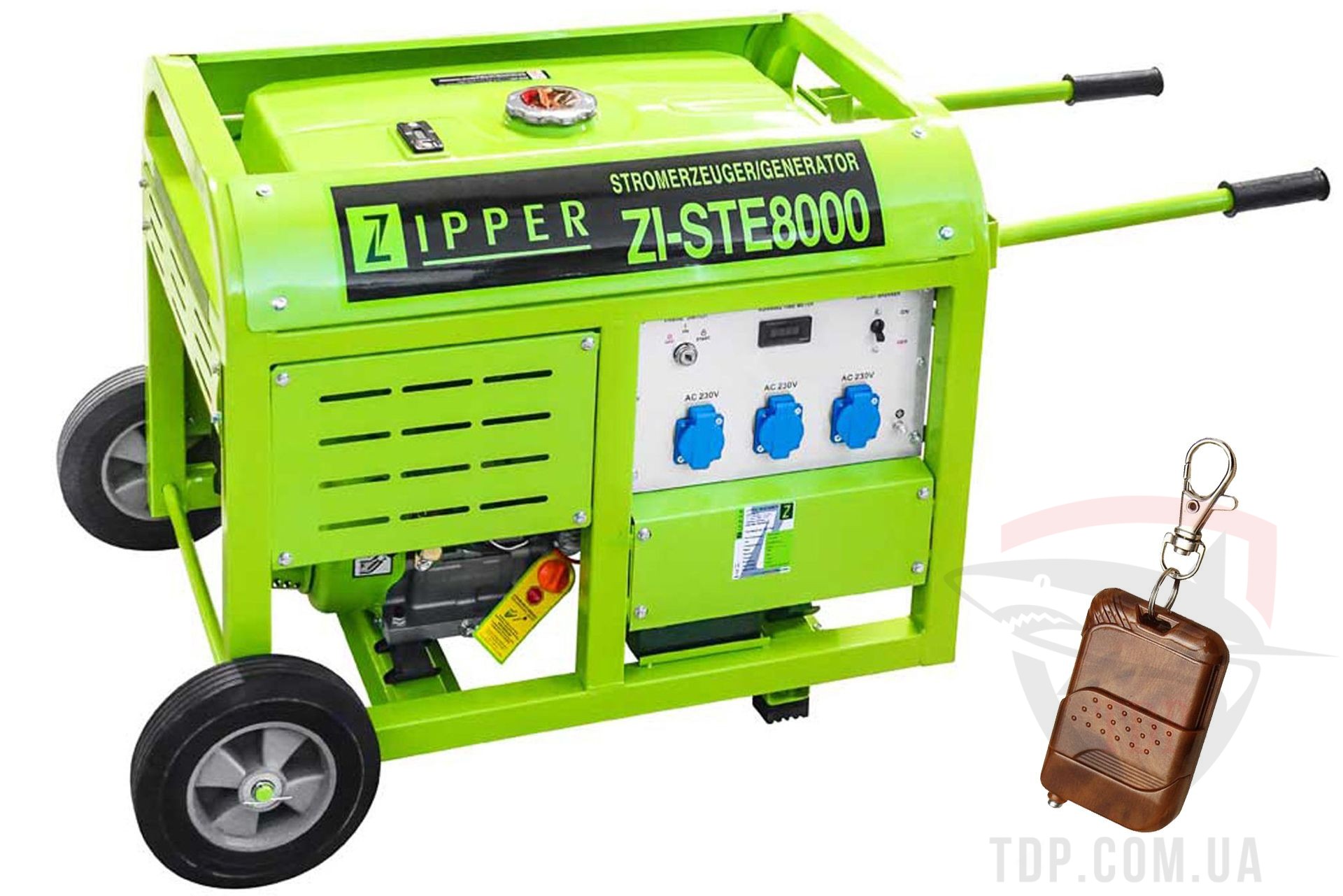 Оборудование Бензиновый генератор Zipper ZI-STE8000