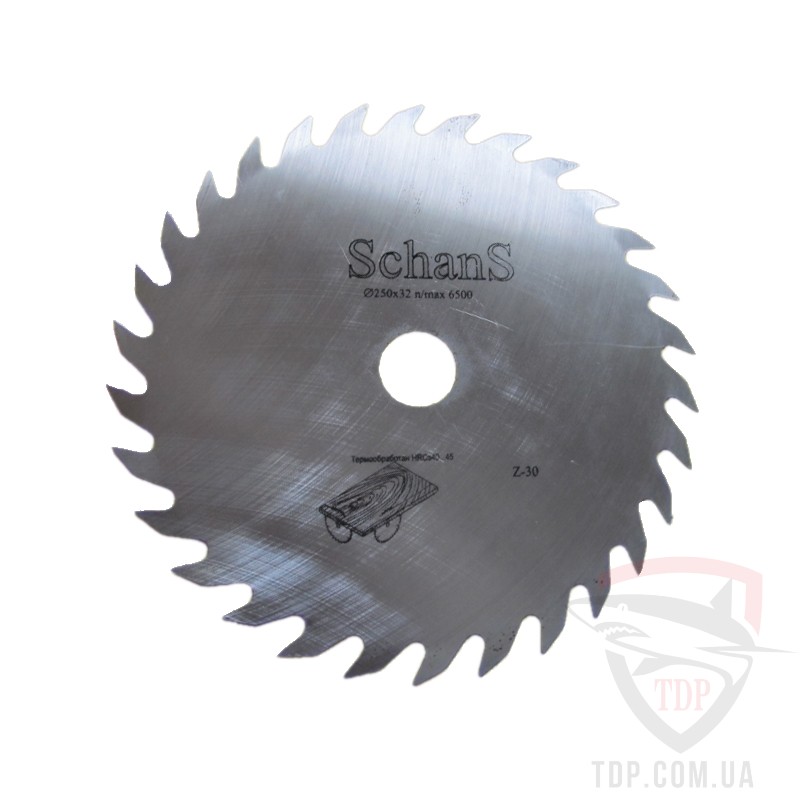 Пильные диски Пильный диск SCHANS по дереву 300x32x24z 3мм без напаек