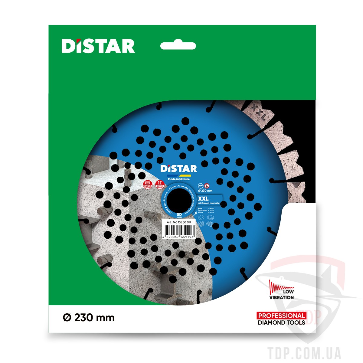 Алмазный диск Distar XXL 230x22.23 (14315530017) - Фото №2