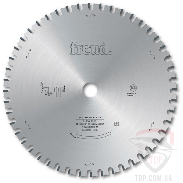 Оснастка Пильный диск для черных металлов Freud 355x25.4x90z K2.6/2.2 (LU6A1600)