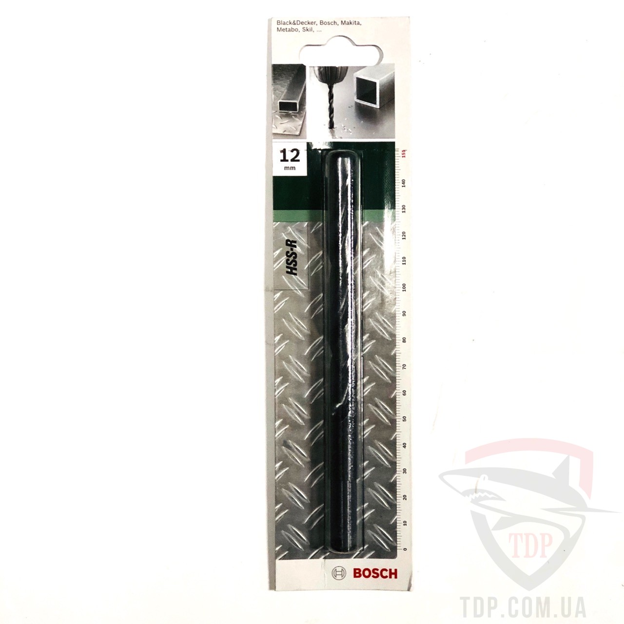 Сверла Спиральное сверло Bosch D12 h101 L151 d12 HSS-R (2609255022)
