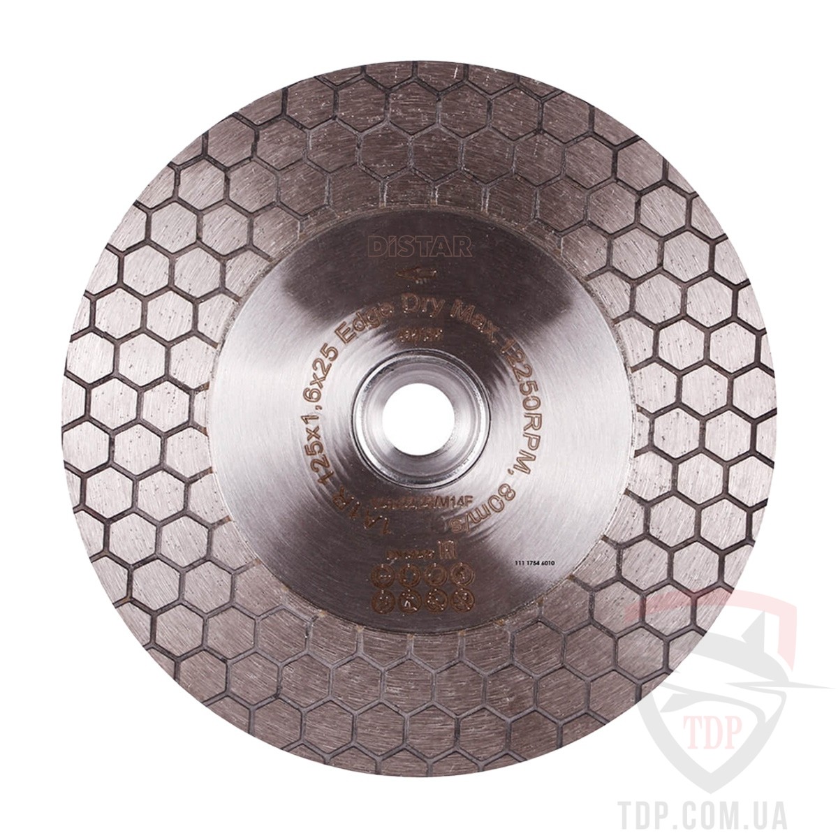 Диск алмазный Distar Edge Dry 125х1.6х25х22.23/M14F (11117546010)