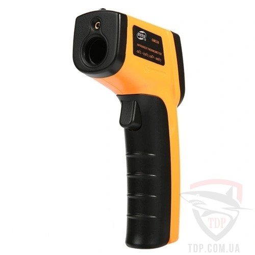 Пірометр безконтактний інфрачервоний BENETECH -50-530°C (GM530) - Фото №2