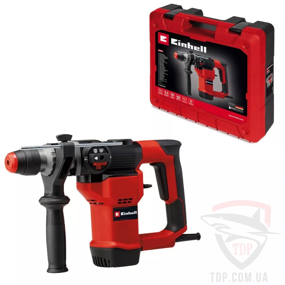 Электроинструмент Перфоратор Einhell TC-RH 28 3F Classic SDS-Plus 3.5Дж 950Вт (4258002)