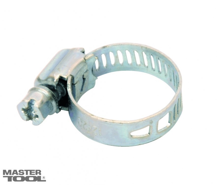 Ручной инструмент Хомут MASTERTOOL 20-1912 оцинкованный 40-60мм (50 шт)