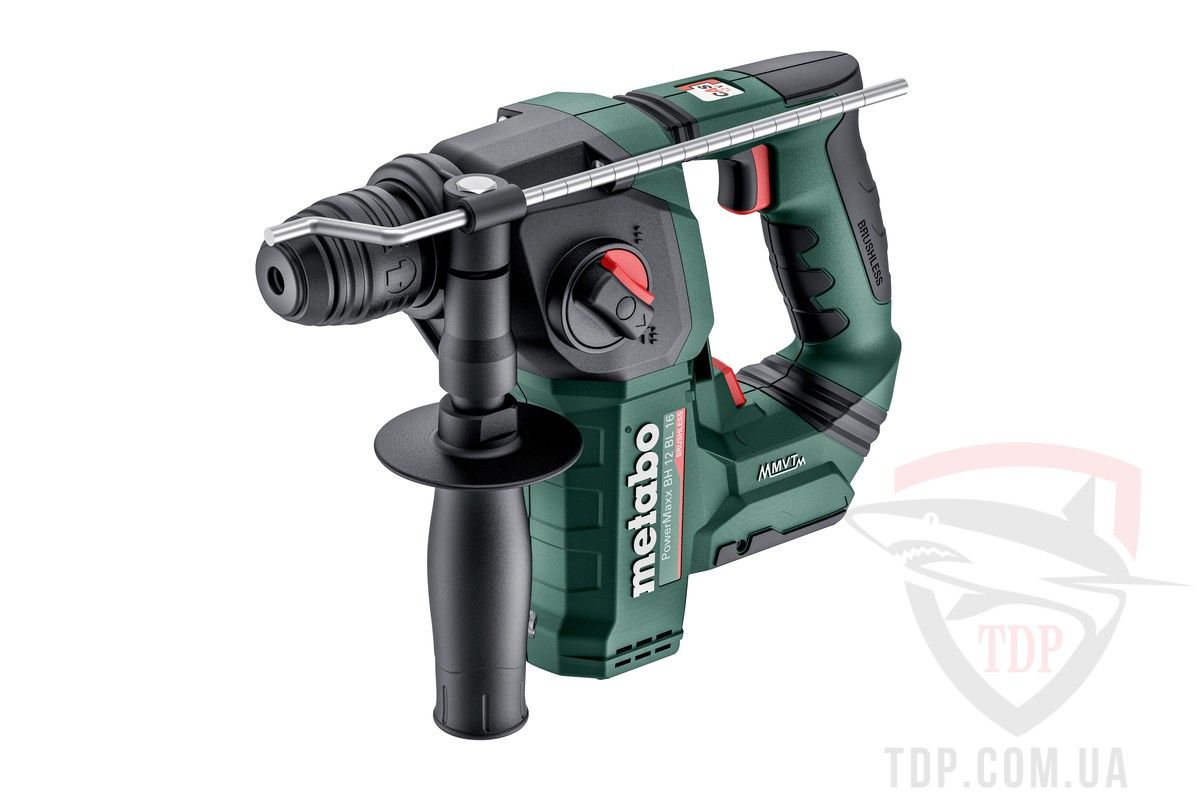 Электроинструмент Перфоратор аккумуляторный Metabo Powermaxx BH 12 BL 16 SDS-Plus (600207850)