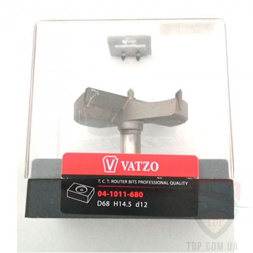 Оснастка Сверло Форстнера Vatzo D68 d12 h14.5