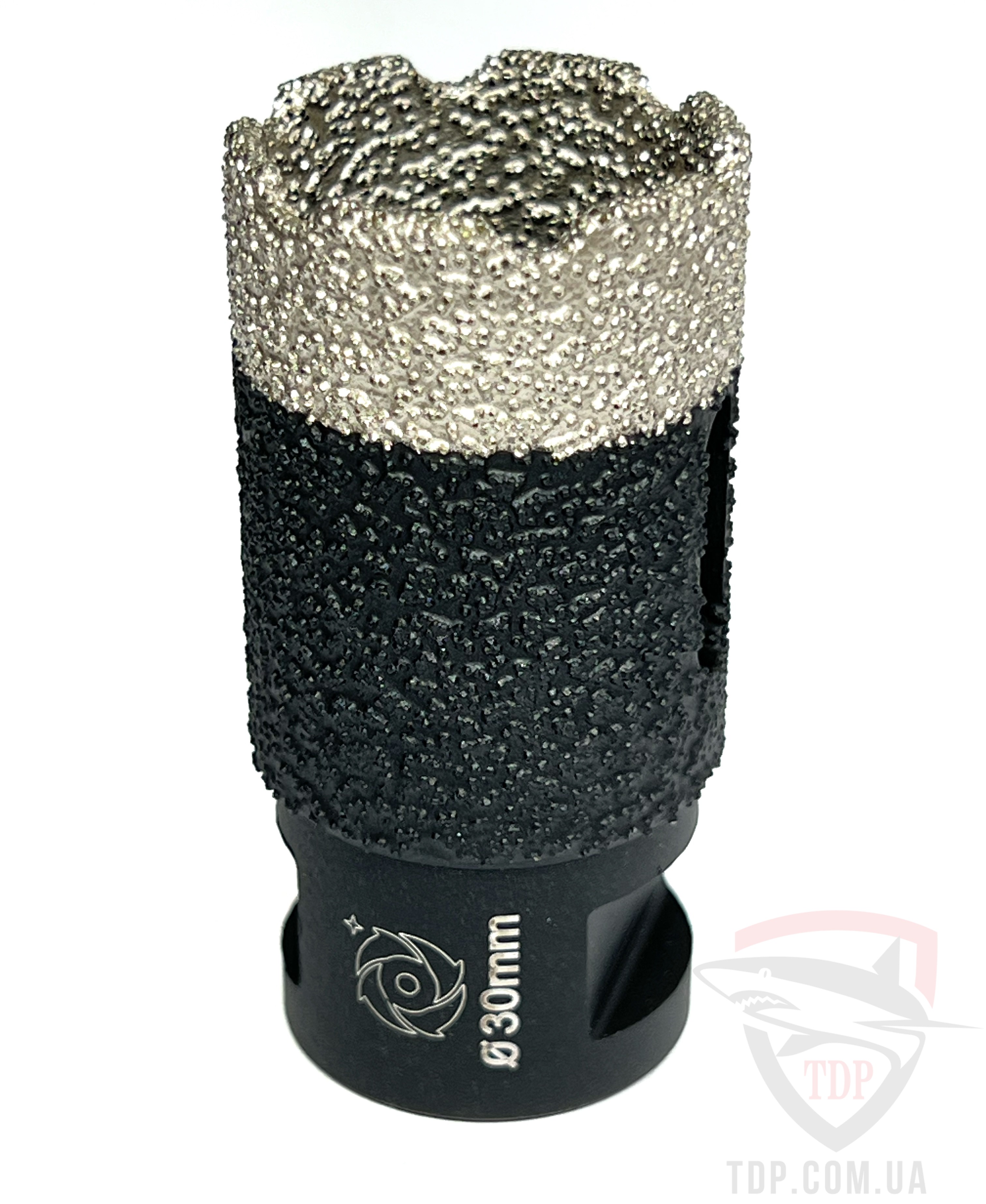 Алмазный инструмент Коронка алмазна Алмаз-Абразив 30 мм Black на КШМ M14 (04722)