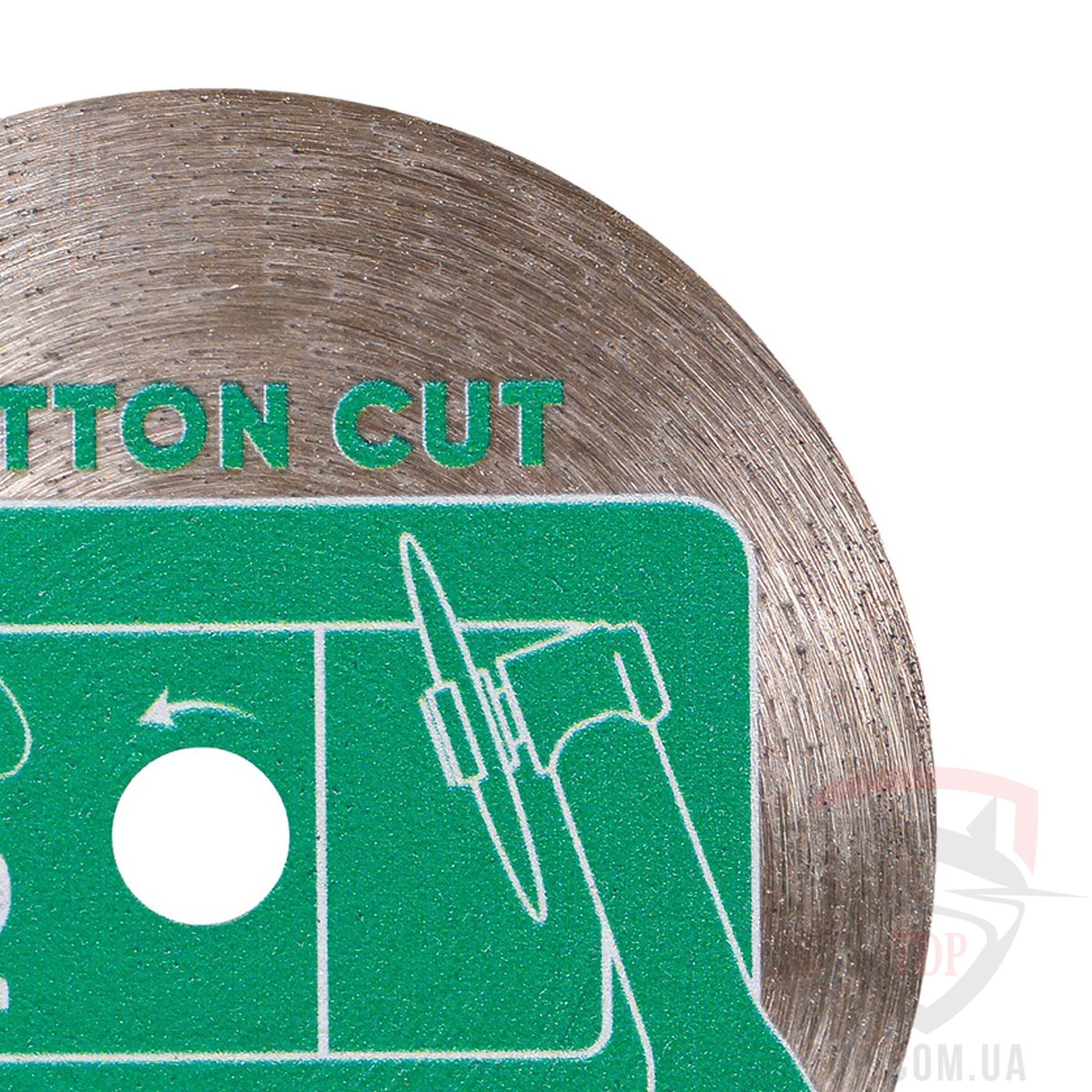 Диск алмазний по керамограніту Distar ButtonCut 50x0.8x5.8\3.2-3мм (11120159106) - Фото №2