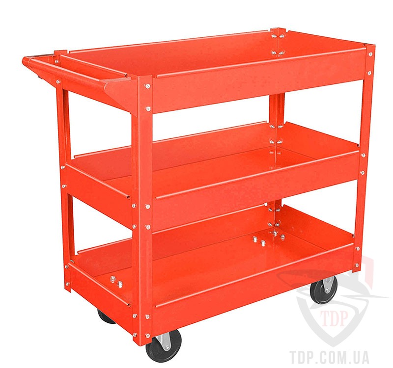Тележка металлическая 84*41*78 см на колесах TOLSEN (T80221)