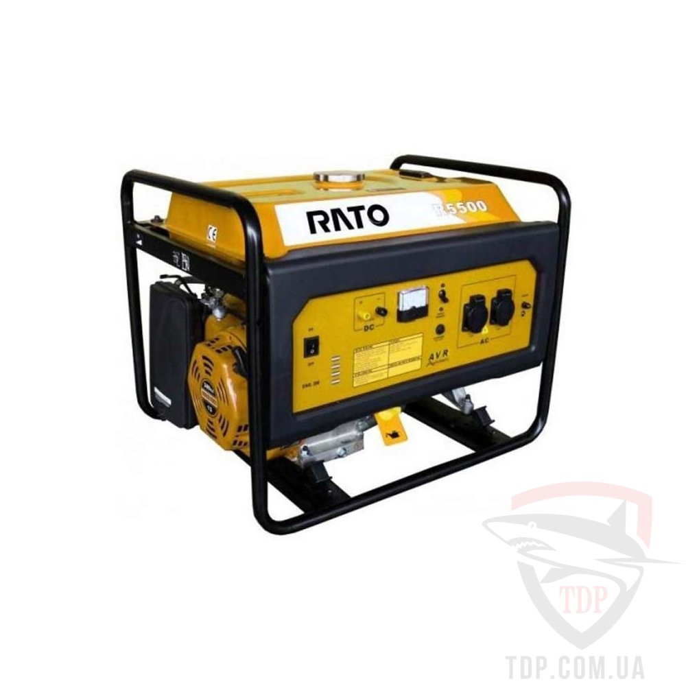 Оборудование Генератор бензиновый RATO R5500D