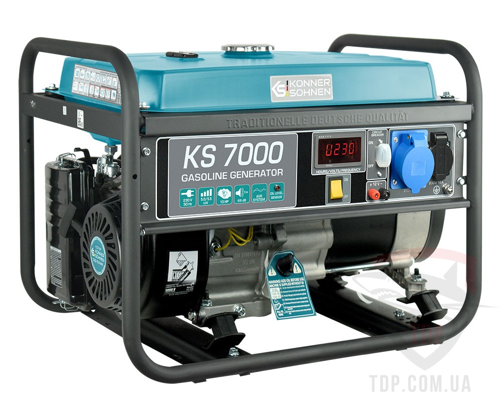 Бензиновый генератор Konner&Sohnen KS 7000 - Фото №7